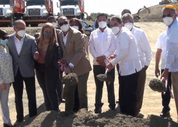 Inicio de la construcción circunvalación de Baní