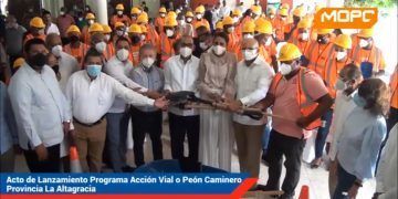 Ministro del #MOPC visita la provincia la Altagracia, Higüey. Deja establecido el “Peón Caminero”