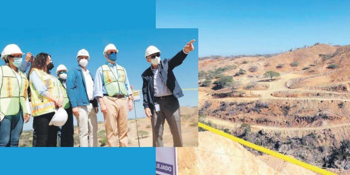 Presidente de Dominicana, realiza supervisión en la construcción de 2 presas
