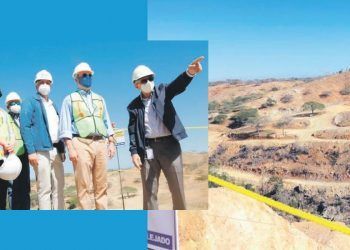 Presidente de Dominicana, realiza supervisión en la construcción de 2 presas