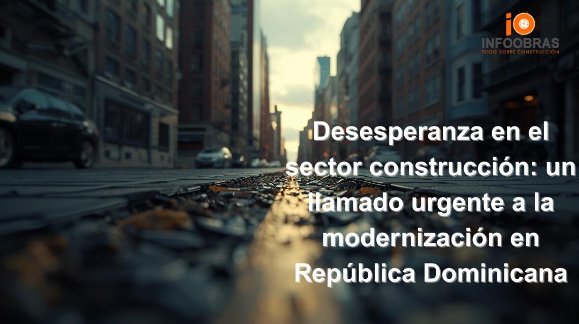 Desesperanza en el sector construcción: un llamado urgente a la modernización en República Dominicana