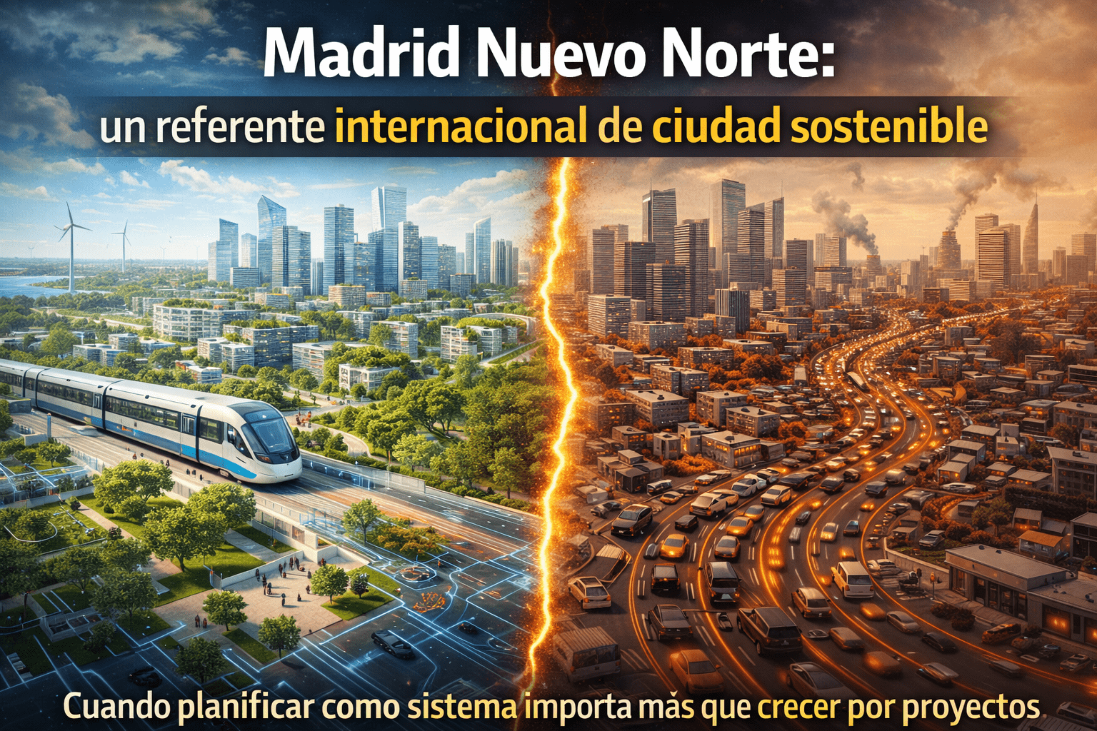 Madrid Nuevo Norte y la lección que muchas ciudades aún no están mirando.